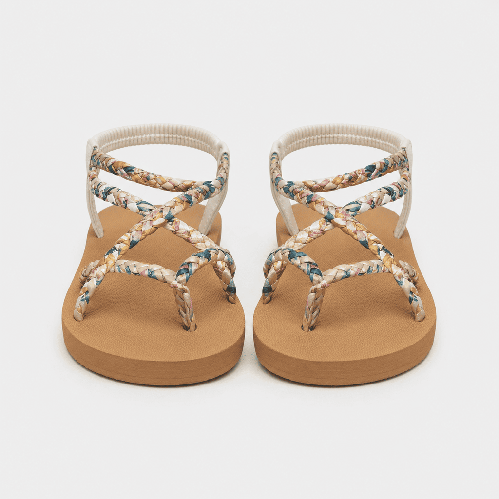 Boho Strappy Flat Sandals for Women