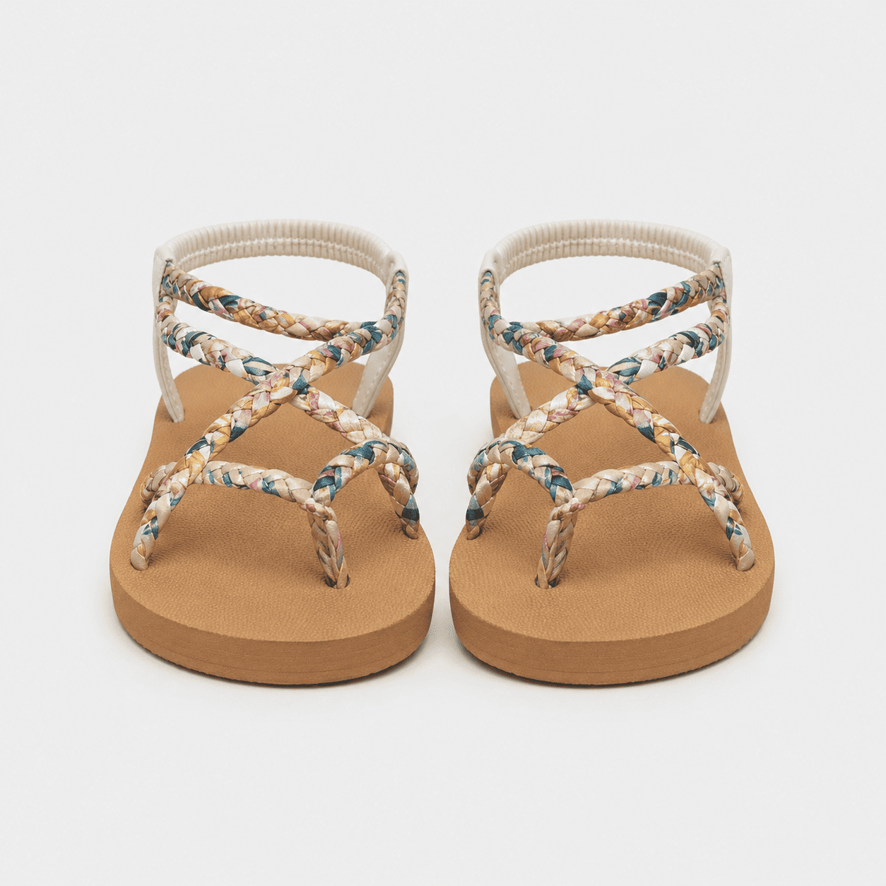 Boho Strappy Flat Sandals for Women