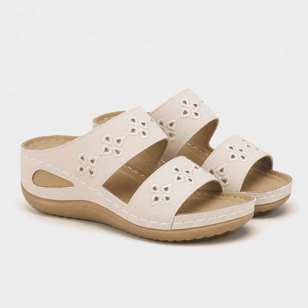 Comfortable Wedge Slide Sandals for Women