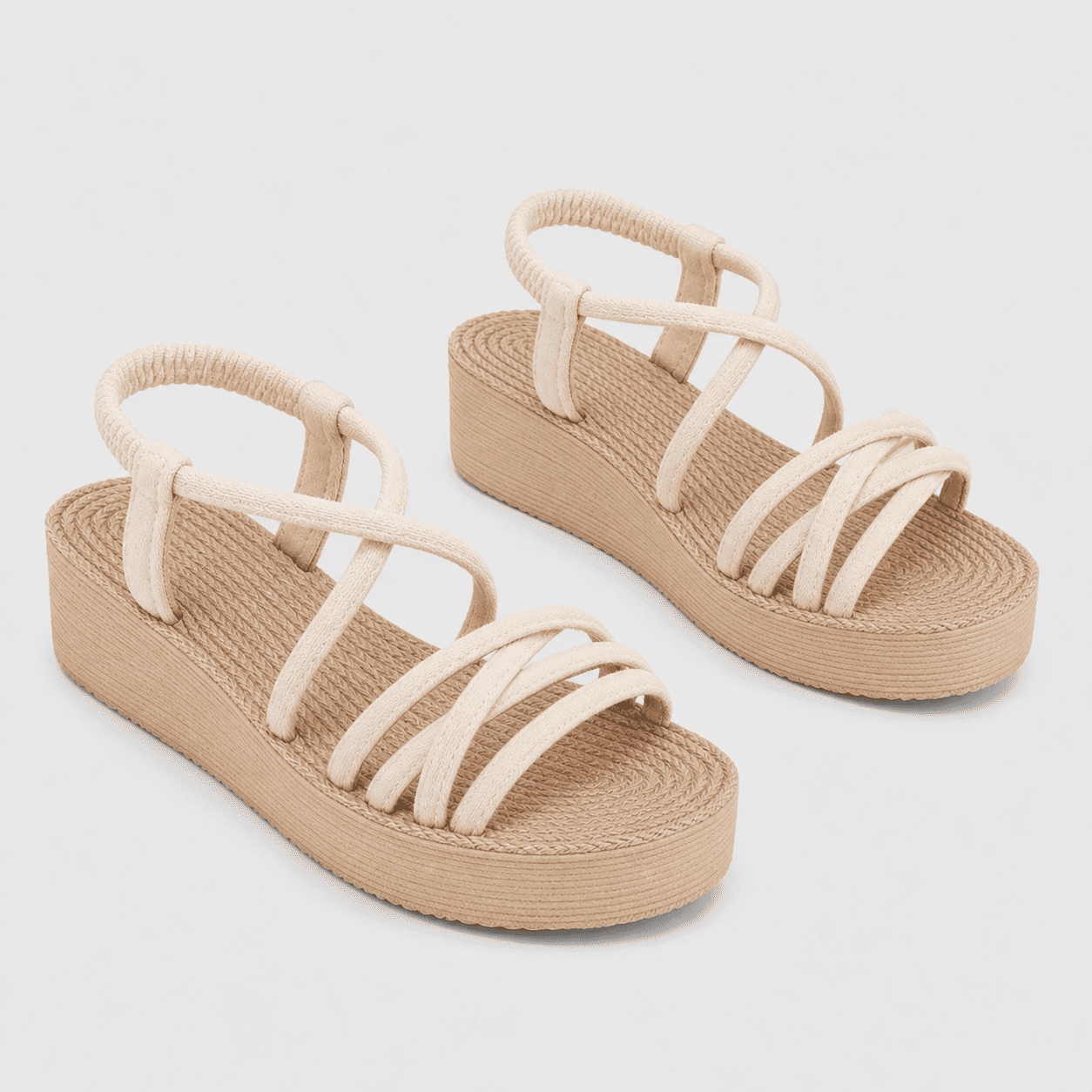 Lightweight Platform Wedge Sandals for Women