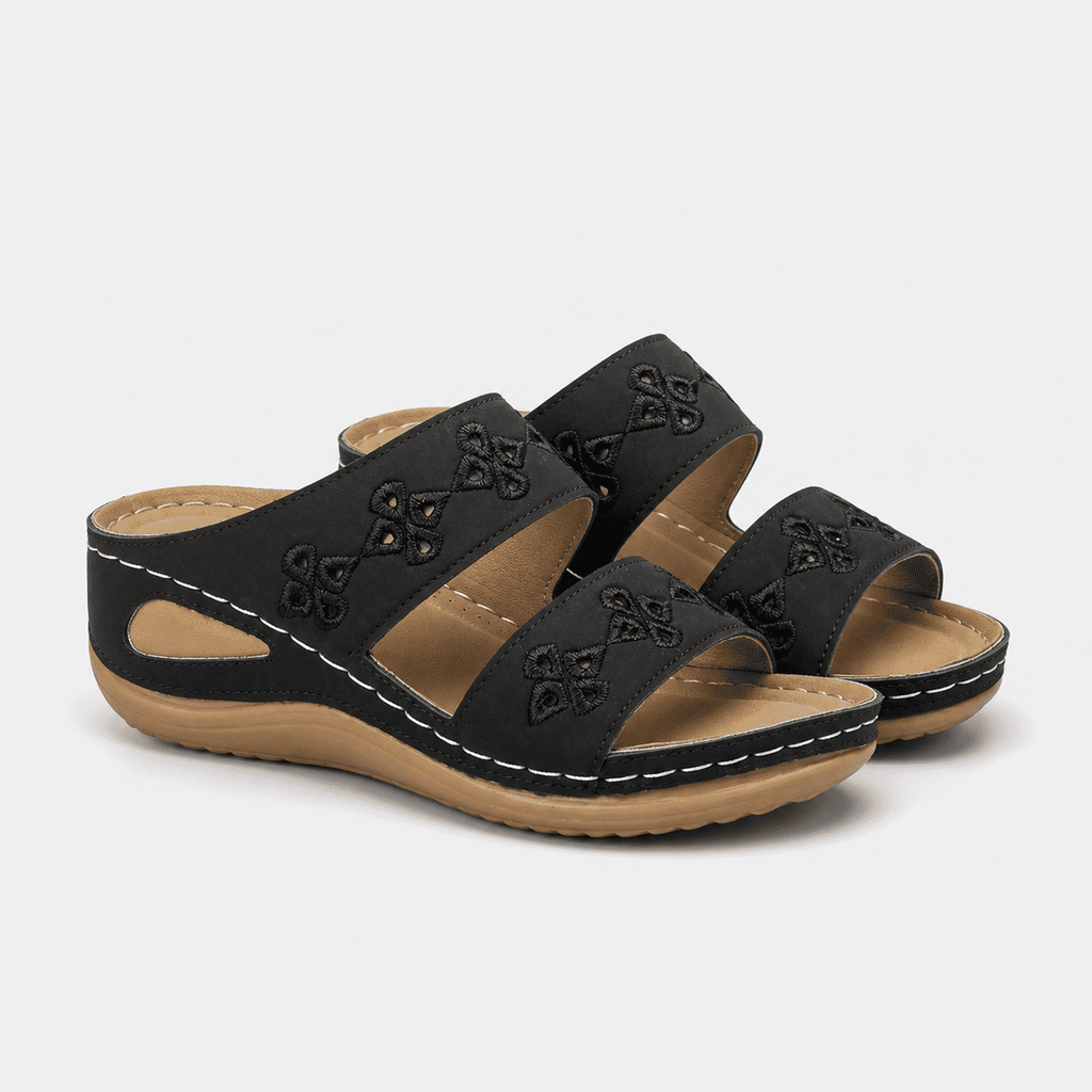 Comfortable Wedge Slide Sandals for Women