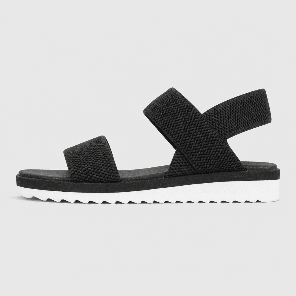 Easygoing Elastic Strap Platform Sandals for Women