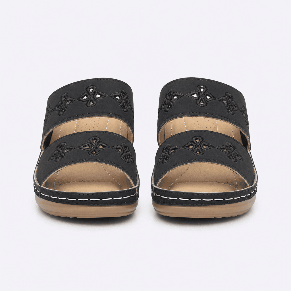 Comfortable Wedge Slide Sandals for Women