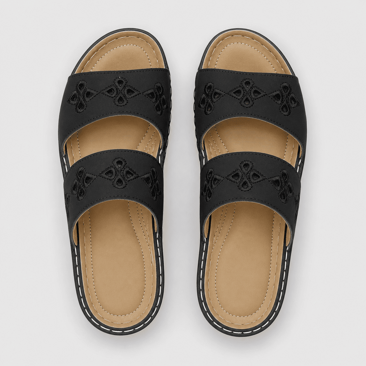 Comfortable Wedge Slide Sandals for Women